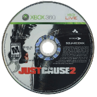 Just Cause 2 Xbox 360 US box art